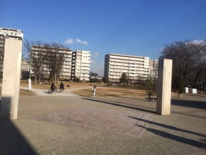 みずき上福岡の杜　眼前に広がる福岡中央公園