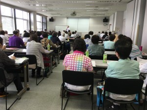 　▲７月27日(水)の講演の様子